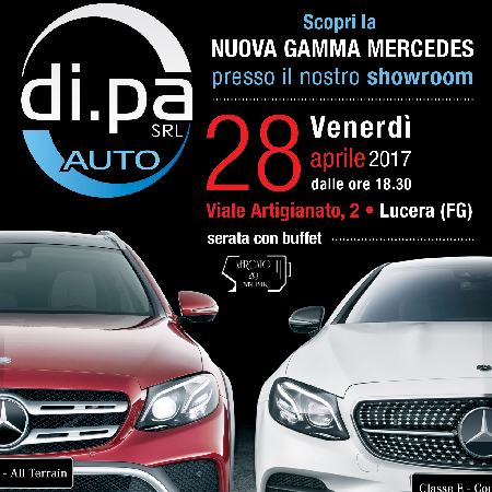 Di.Pa. srl presenta la nuova Classe E Mercedes