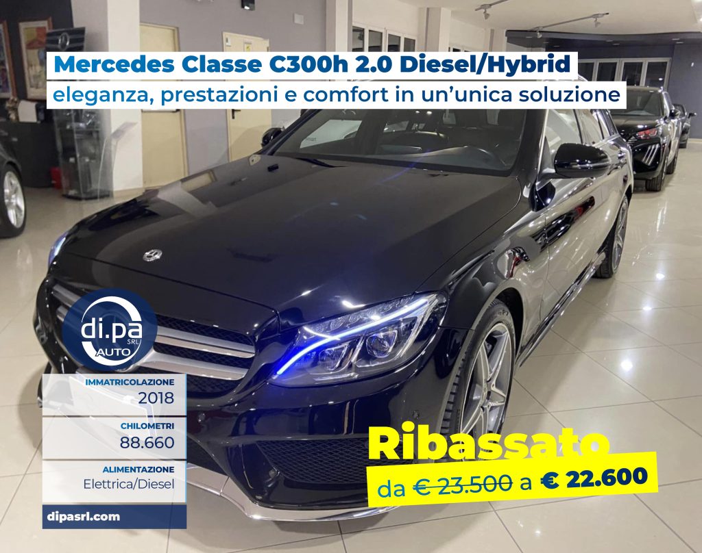 Mercedes Classe C300h 2.0 Diesel/Hybrid