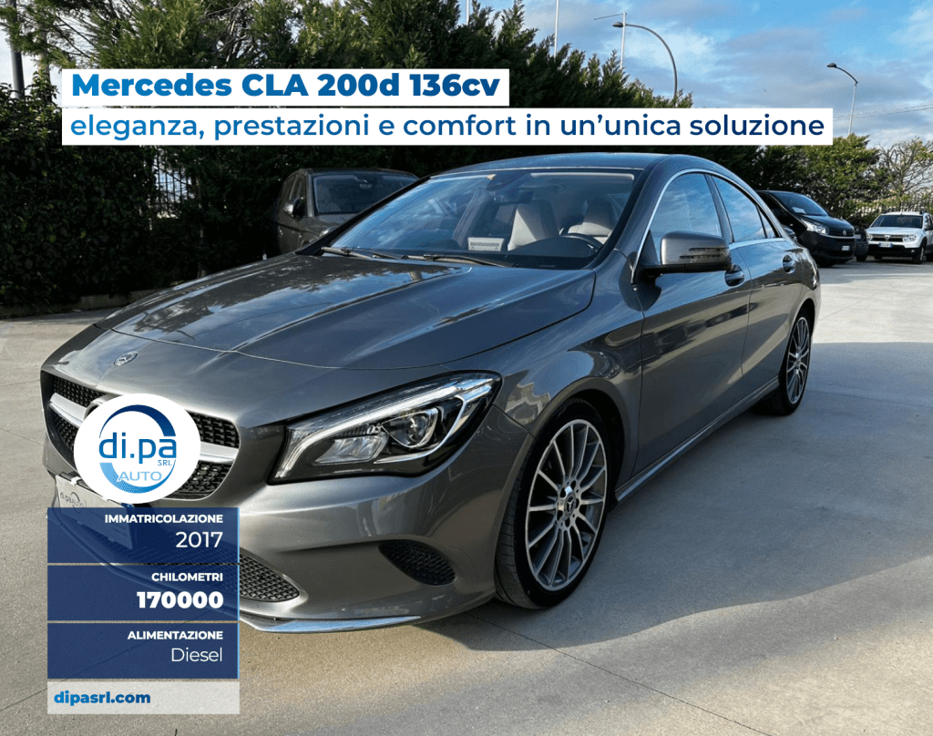 Mercedes CLA 200d 136cv